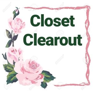 Closet clear out!!